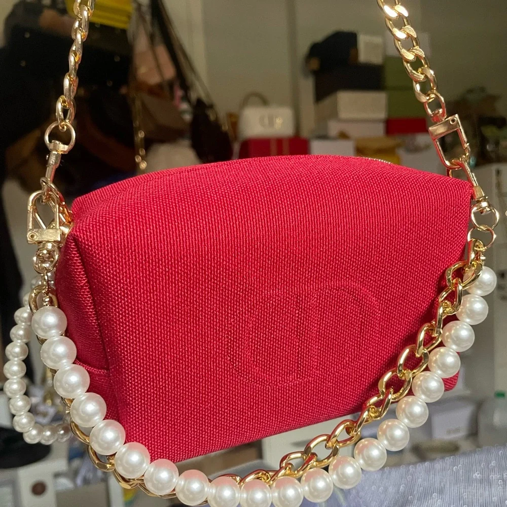 Authentic DIOR Red Pouch - Picture 3 of 5